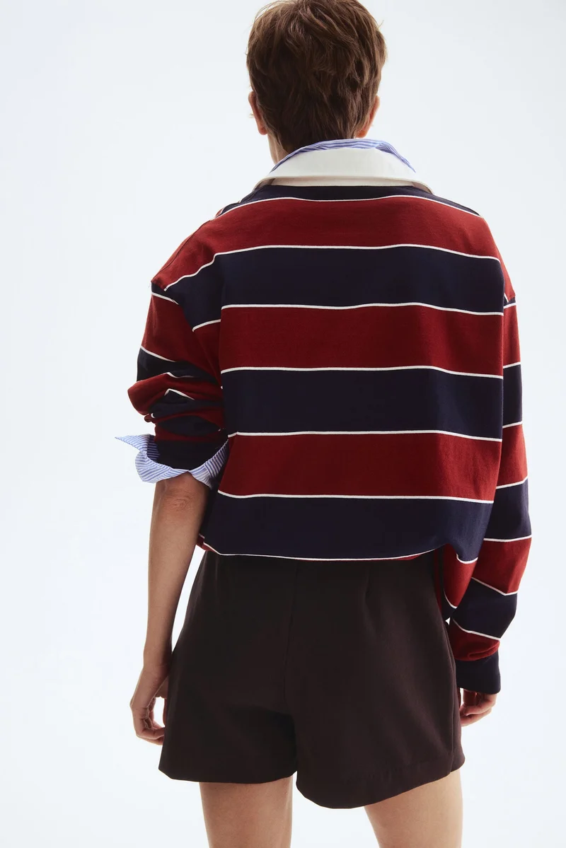 اتش اند ام تنورة بتصميم ملفوف