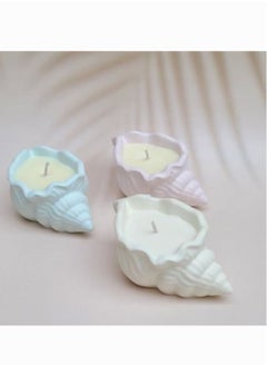 Decorative concrete shell scented candles 3 pcs - pzsku/ZF63C37B9AD0DB96563F1Z/45/_/1713980615/ffedefa7-254b-428a-9cf5-fefeb903f716