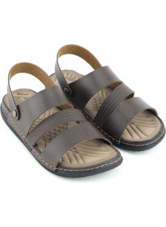 Gezer Summer Men's Artificial Leather Comfortable Sole Sandals Slippers  - Image 3