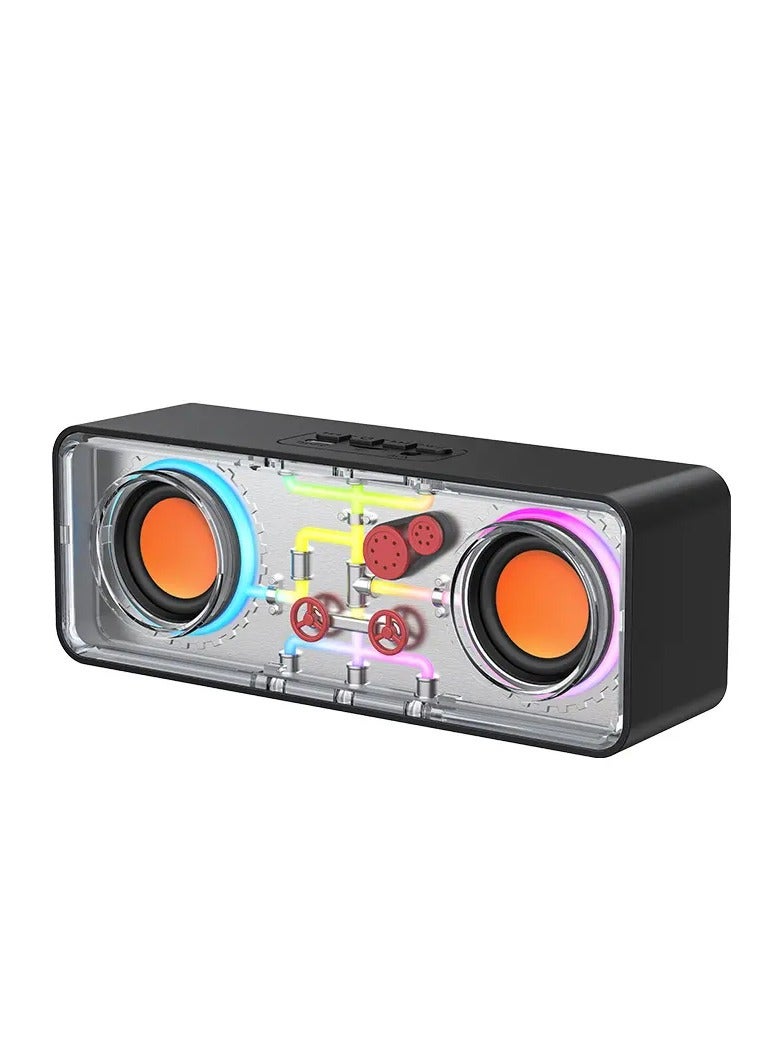 Wireless Portable Stereo HiFi Bluetooth Speaker with Long Battery Life, 20W Loud Sound, Deep Bass, IPX5 Waterproof, Bluetooth 5.0, TF Card/AUX Support for Outdoor, Indoor, and Travel Use  - Image 1