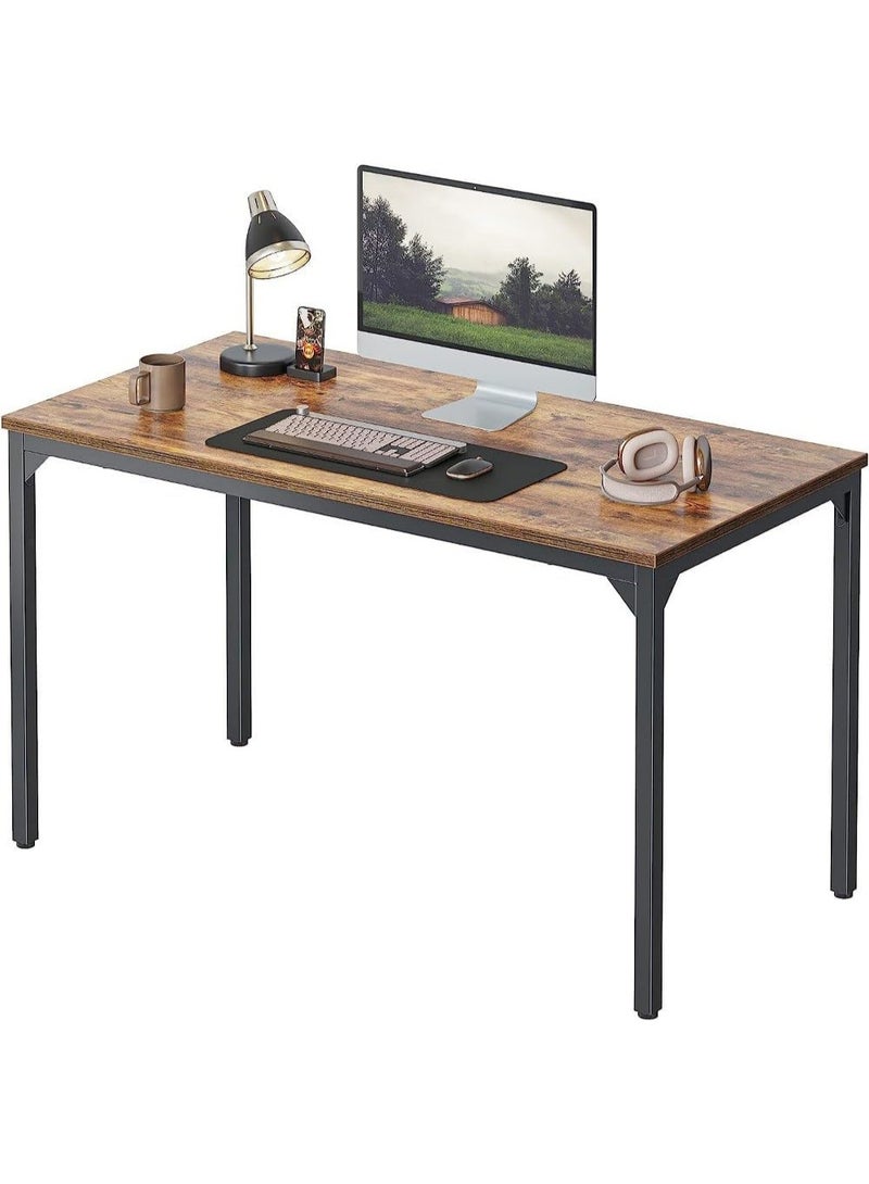Space-Saving Computer Desk 90x60x75 cm, Modern Writing Desk for Home Office, Study Room, Dormitory, Living Room, Metal Frame with Scratch-Resistant Melamine Top, Minimalist Design, Multi-Purpose Workstation - Image 1