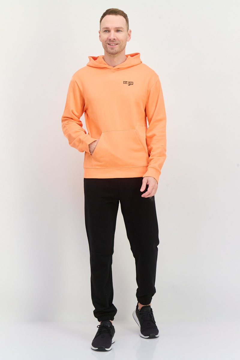 PUMA ملابس رياضية للرجال بأكمام طويلة مناسبة في الهواء الطلق، برتقالي - Image 2
