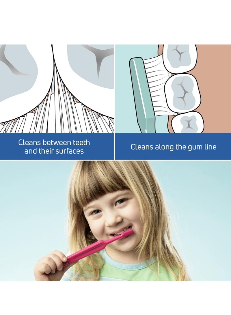 Tepe Color Soft Toothbrush Pink - Image 3