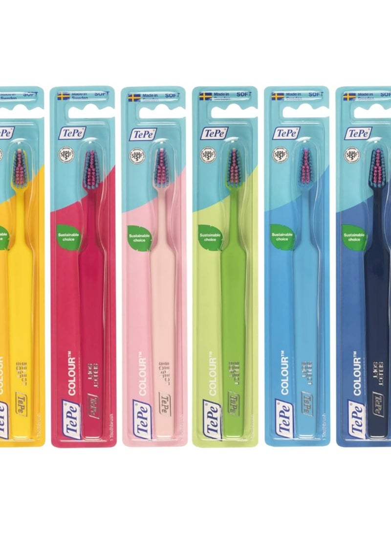 Tepe Color Soft Toothbrush Pink - Image 4