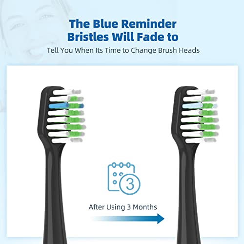 pisonicleara Replacement Toothbrush Heads Fits for Waterpik Complete Care 9.0 (CC-01), Care 5.0 (WP-862) Sonic Electric Tooth Brush Refill(8-pc), Pisonicleara - Image 3