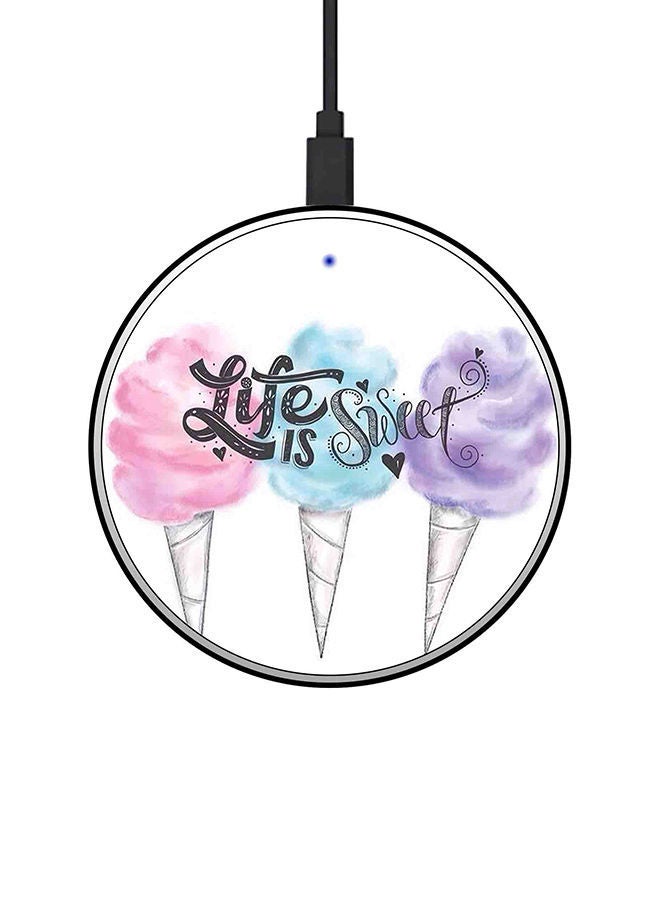 NIBEMINENT 15 W Ultra Slim Fast Wireless Charger Multicolour - Image 1