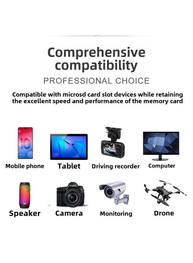 بطاقة ذاكرة عالية السرعة جديدة من الشركات المصنعة بالجملة 816g32g لمراقبة الأمان TF بطاقة 64G128G مسجل قيادة - اللون: إصدار مستقر عالي السرعة - السعة: 64 جيجابايت - Image 4