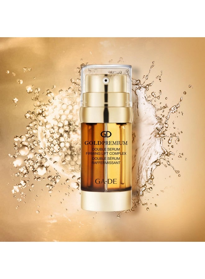 جي أيه-دي إي سيروم GA-DE Gold Premium Double Serum لشد البشرة ورفعها - 1.7 أونصة - Image 2
