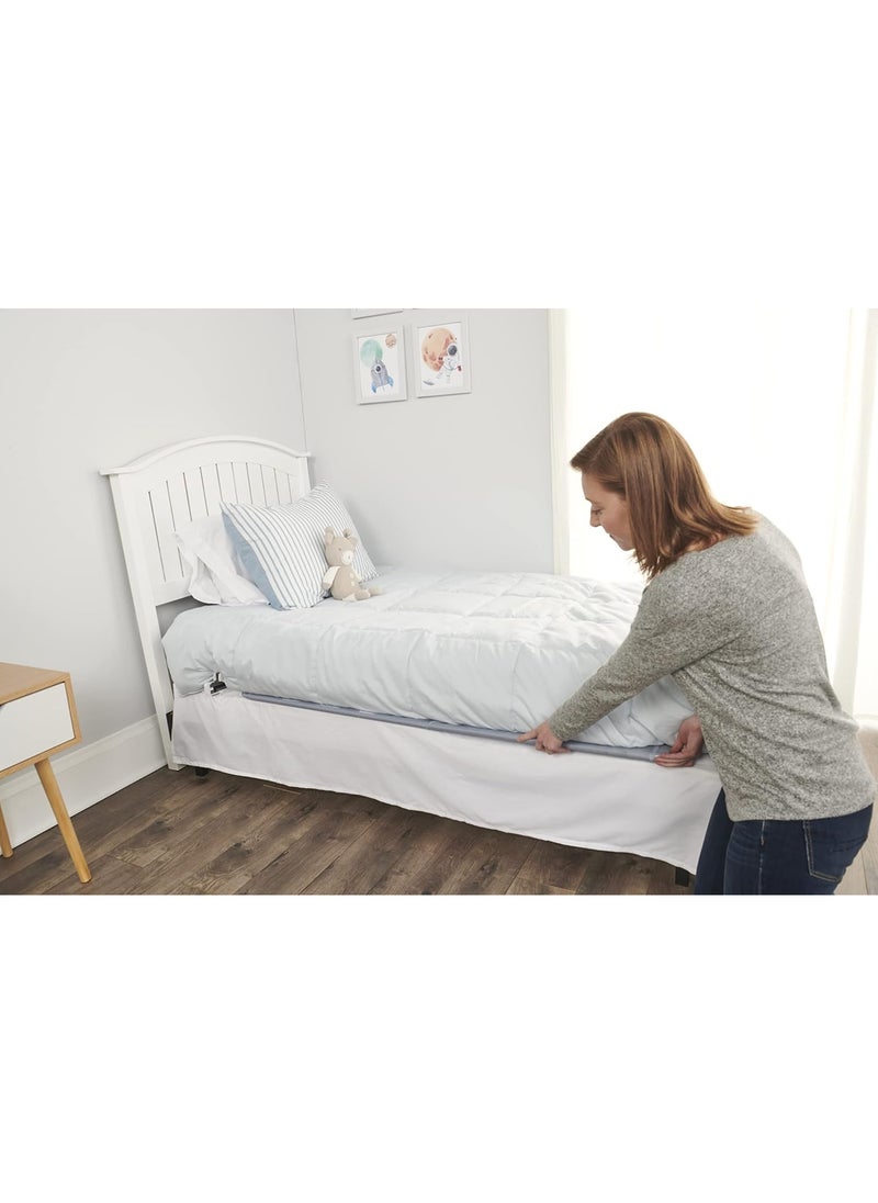Regalo - Hideaway 137cm Extra Long X 51cm High Bed Rail | Safety Guard for Kids | Foldable, Secure & Easy to Install | Reinforced Anchor System | Fits Twin, Full & Queen Beds | No Tools Needed - Image 1