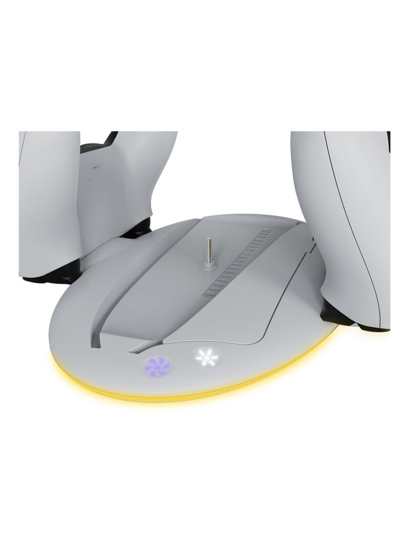 general ps5 slim game controller holder dual charging ps5slim cooling base - Image 2