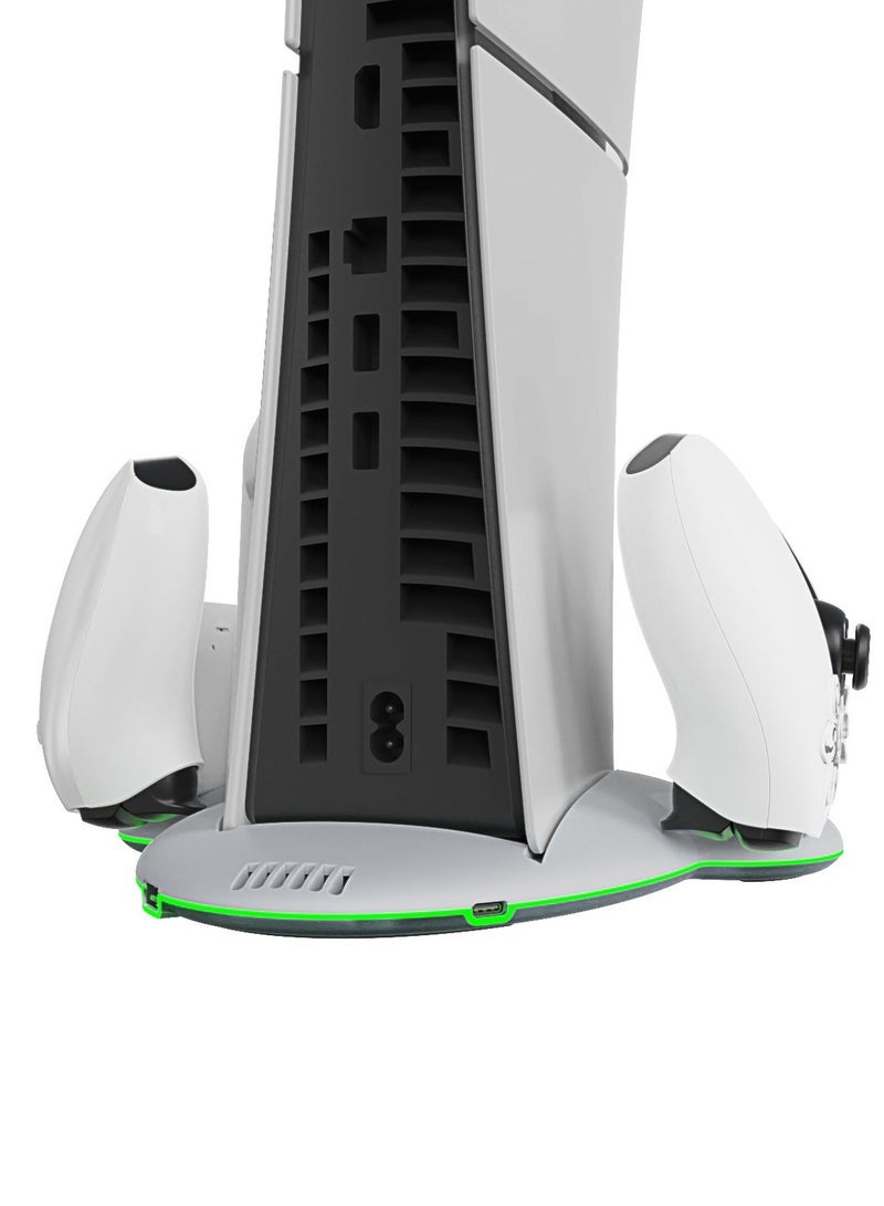 general ps5 slim game controller holder dual charging ps5slim cooling base - Image 4