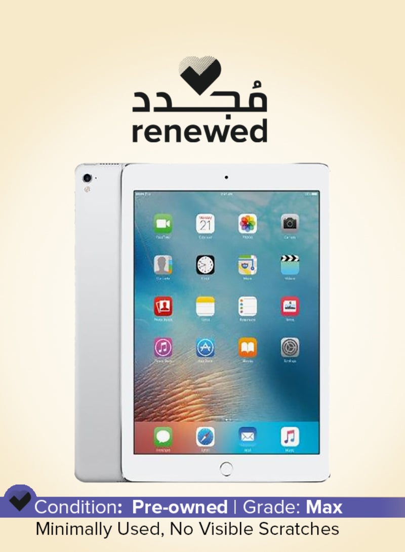 ابل  تجديد - آيباد برو 2016 (الجيل الأول) 9.7 بوصة 32 جيجابايت واي فاي فضي - النسخة الدولية - Image 1