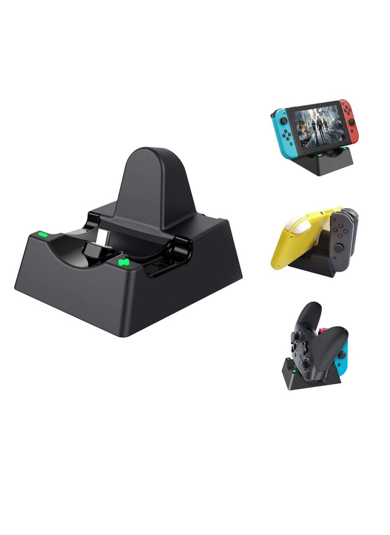 SYOSI - Charging Dock Compatible With Nintendo Switch Oled Model Charger Station for Pro Controller Pro Handle Charger for Nintendo Switch Charger for Switch Joy con Charger - Image 1