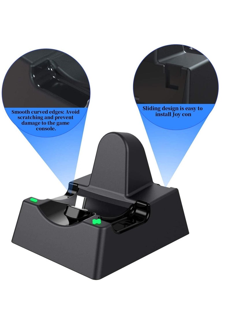 SYOSI - Charging Dock Compatible With Nintendo Switch Oled Model Charger Station for Pro Controller Pro Handle Charger for Nintendo Switch Charger for Switch Joy con Charger - Image 1