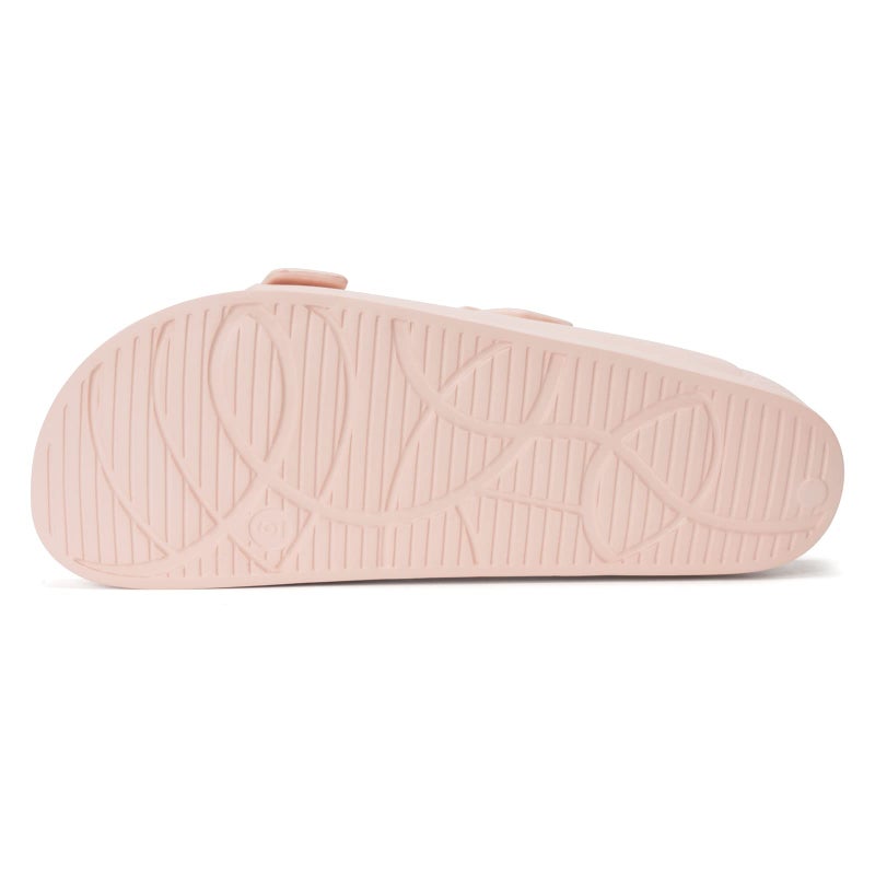 FUNKYMONKEY Women's Plastic Sandals New Upgrade Quality EVA Waterproof Double Buckle Adjustable Slides Shoes (8 M US, Pink/XPZ) - Image 4