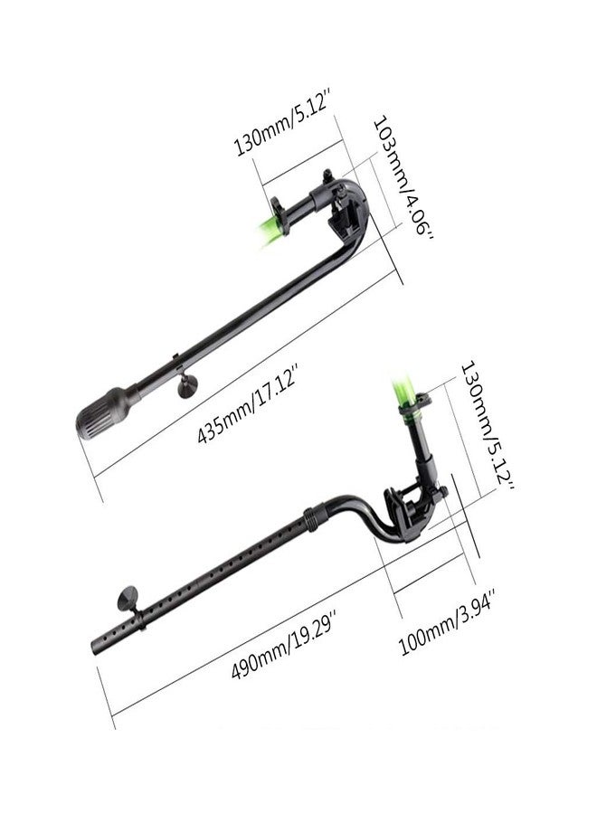 HeOTER Canister Filters Intake Outlet Tube Kit Fish for Tank External Filter Replacement Accessories with Strong Suction Cups - Image 2
