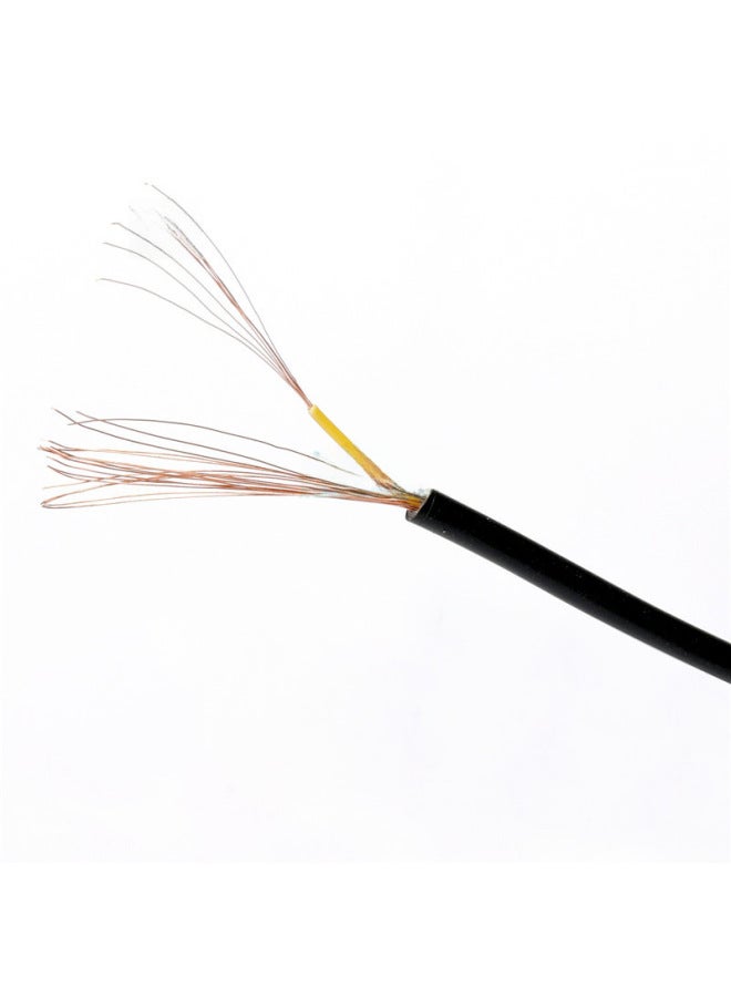 Full Copper RCA Lotus Line 1.5m Video Audio AV Cable Coaxial Cable Computer Peripherals Nickel Plated Copper Core Cable-Length:1.5 M  - Image 4