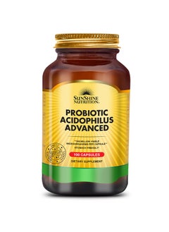 SUNSHINE NUTRITION Sunshine Nutrition Probiotic Acidophilus Advanced 100 Caps 