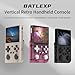 Voacle G350 Retro Handheld Game Console 35 Inch IPS Screen Linux System Builtin 64G TF Card 4371 Games Preloaded Handheld Game Console 3200mAh BatteryTransparent Pink - Image 4