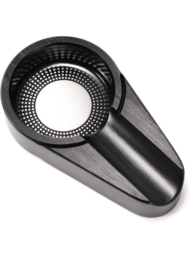CiTree Cigar Travel Ashtray, Metal (Black) - Image 1
