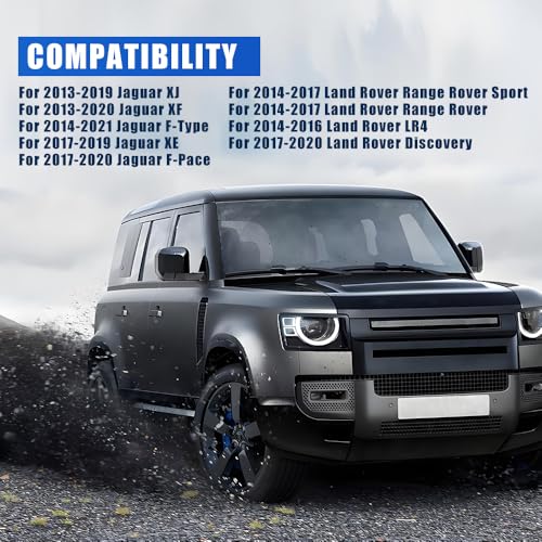 HOAVEED Aluminum Rear Coolant Water Heater Pipe with Sensor Compatible with Land Rover Range Rover 20142020 LR4 Discovery 30L V6 Jaguar 30L Supercharged 20132020 Replace LR122710 AJ814053 LR075991 - Image 3