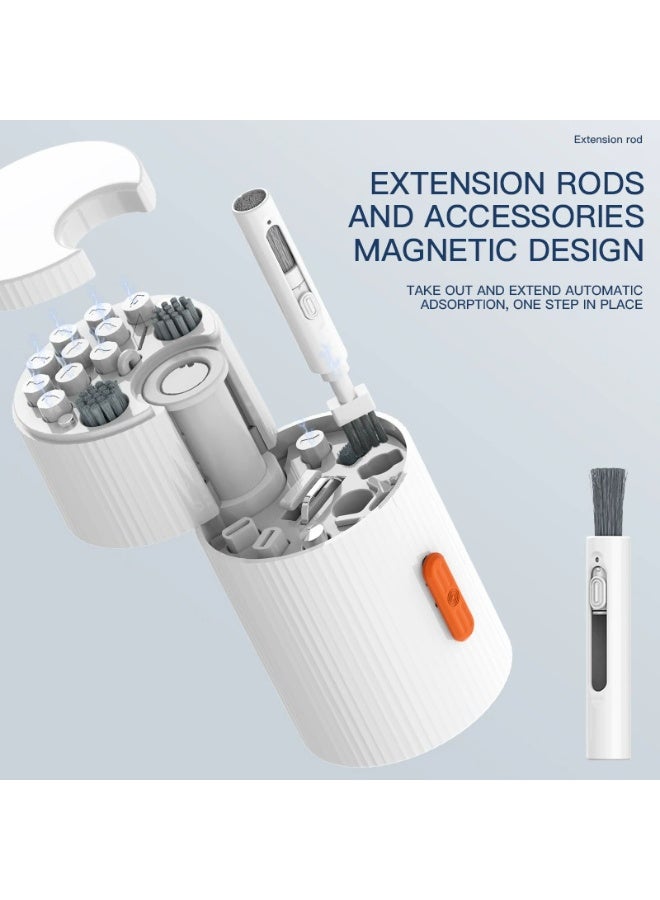 33-in-1 Computer Cleaning Kit, Laptop Electronics Cleaner, Headphone Cleaning Pen, Multi-Brush Kit, Multi-Functional Cleaning Tool for Mobile Phones - Image 2