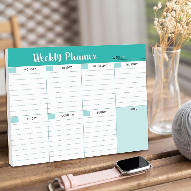 X spring Weekly Planner Notepad, 7" - Image 4