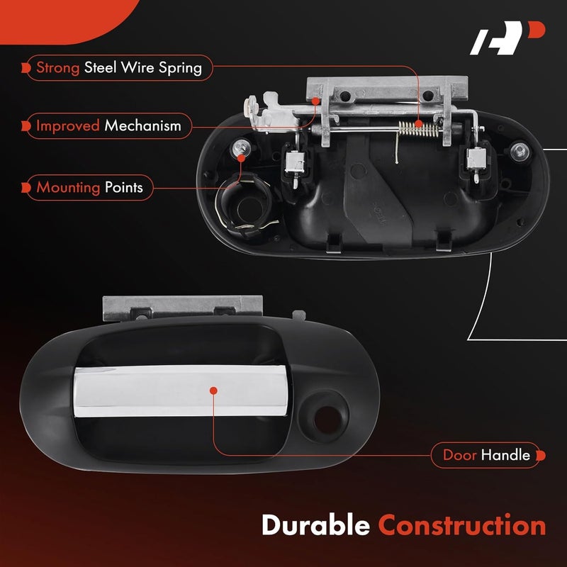 A-Premium Front Left Driver Side Exterior Door Handle for Ford Expedition & Lincoln Navigator - Image 4