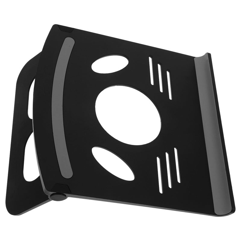 Foldable Portable Laptop Stand Holder with Cooling Vent for Tablet Office Home Use Gray - Image 2