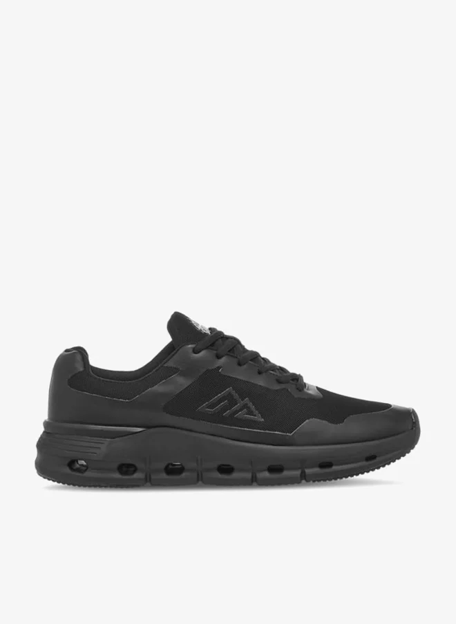 Oaklan by Shoexpress Men's Mesh Panelled Sports Shoes with Lace-Up Closure