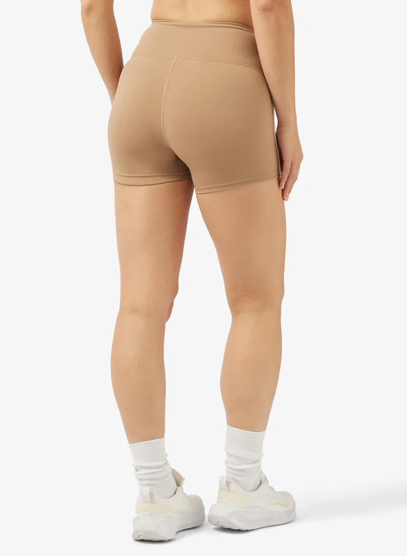 FRWD  High Rise Seamless Shorts with Side Stripes for Women | Best Price UAE