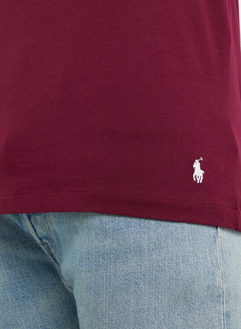 POLO RALPH LAUREN 3 Pack Assorted Crew Neck T-Shirt