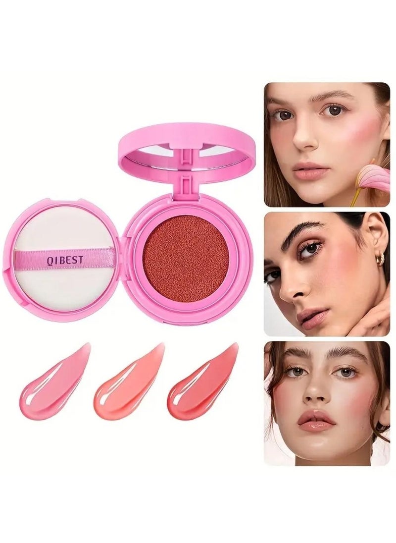 Nice Cushion Blusher Shimmer Face Highly Pigmented Blush Makeup Long Lasting and Lightweight Loose Powder Blush Air Cushion Blush Natural Blusher for Cheeks #02 Sweet Orange - pzsku/ZF63E5214853B364DE656Z/45/_/1698910939/4035186a-9179-4d91-95e3-8125d4a4e26e