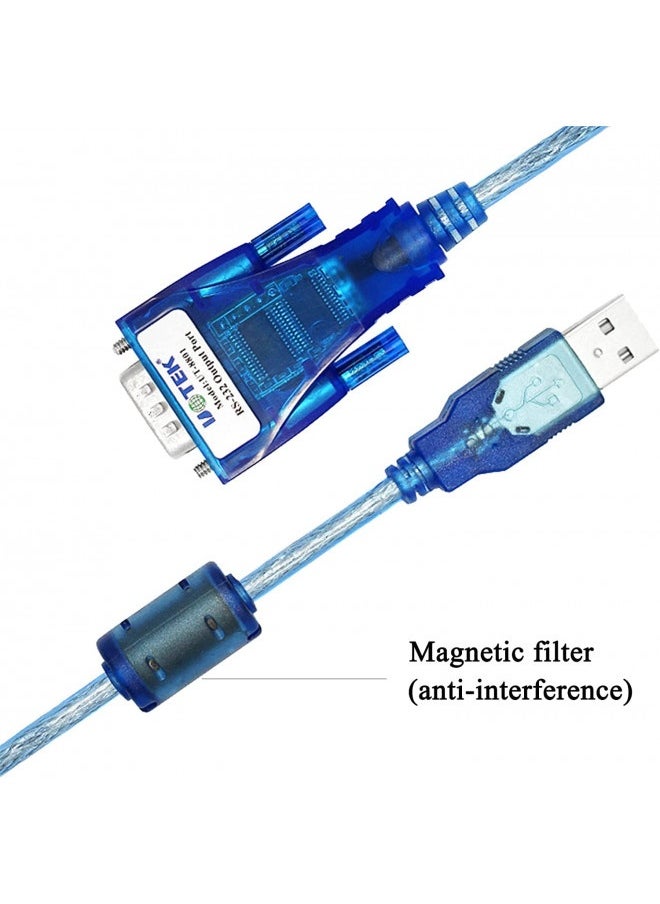 Generic - Utek Ut-8801 1.5M Length Usb To Rs-232 Converter Ver2.0(1-Port Usb To Rs-232 Serial Converter With Esd Protection) - Image 1