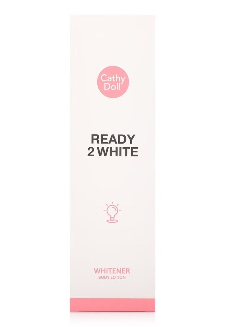 Cathy Doll Cathy Doll Ready 2 White Whitener Body Lotion | Glutathione + Arbutin + Milk Protein | Brightening & Moisturizing Formula – 150ml  - Image 4