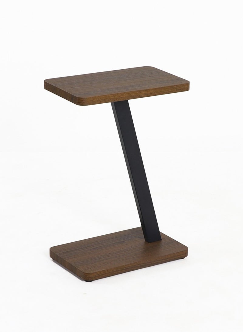 ather Small side table, side table with exclusive and attractive design to add elegance to your room decor on the sofa and bed, TV tray table with metal frame for the sofa, living room, bedroom