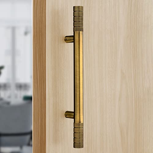 Plantex Heavy Duty Main Door Handle/Door & Home Decore/14 Inch Main Door Handle/Pull-Push Handle - Pack of 1 (Brass Antique) - 3 Years Warranty - Image 1