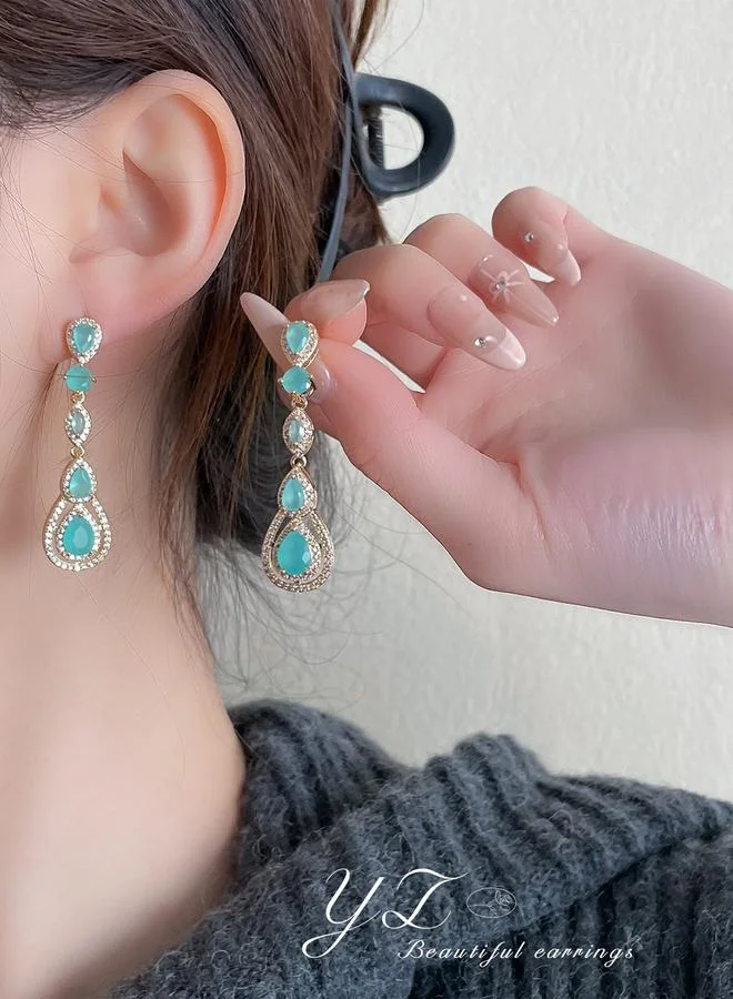 Take Two Embellished Dangle Earrings