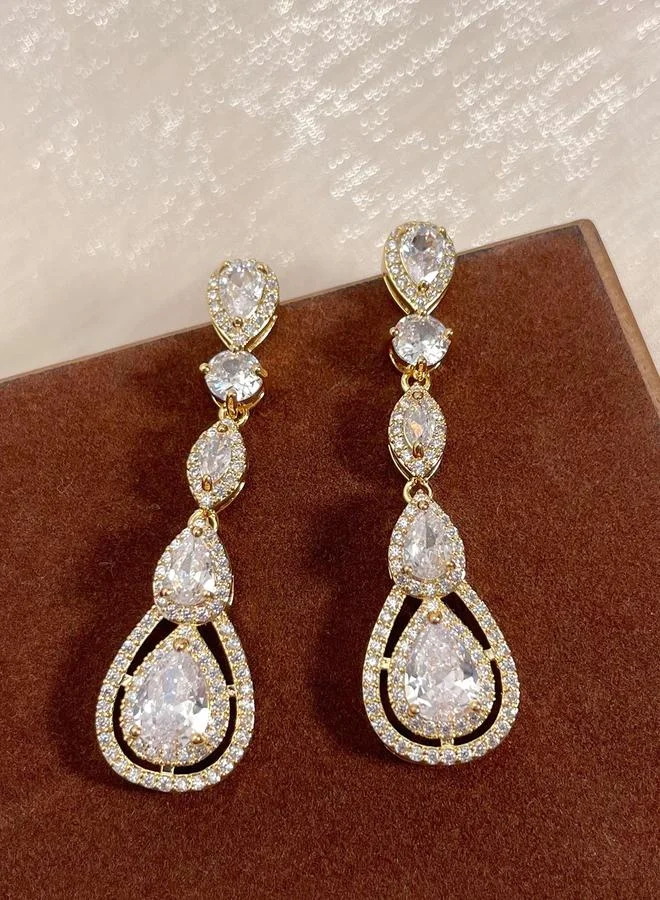 Take Two Embellished Dangle Earrings