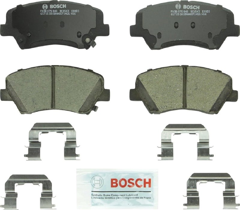 BOSCH BC1543 QuietCast Premium Ceramic Disc Brake Pad Set - Front - Image 3