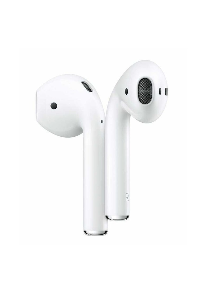 BD - TWS Wireless Earphones with Hanging Rope and Wireless Charging Bluetooth 5.3 White - Image 1