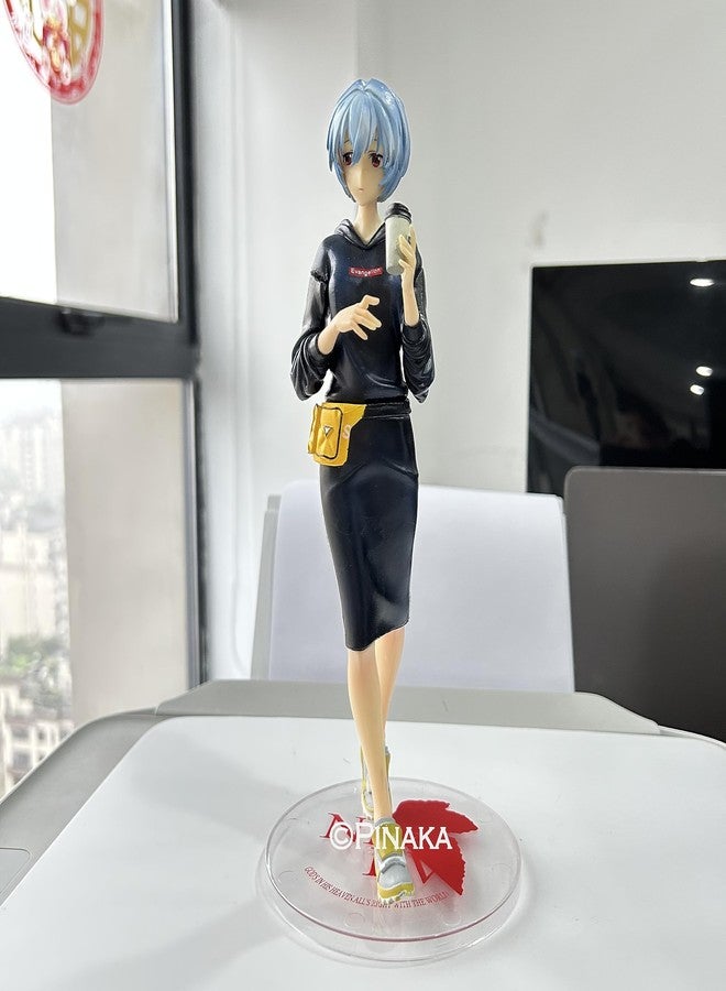 PINAKA NEON Genesis Evangelion Ayanami Rei PVC Anime Figurine Weeb Manga Model Toy Action Figure Collectible - Image 3