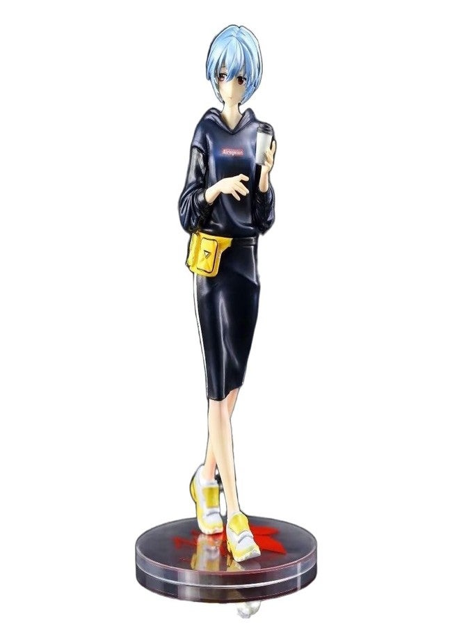 PINAKA NEON Genesis Evangelion Ayanami Rei PVC Anime Figurine Weeb Manga Model Toy Action Figure Collectible - Image 1