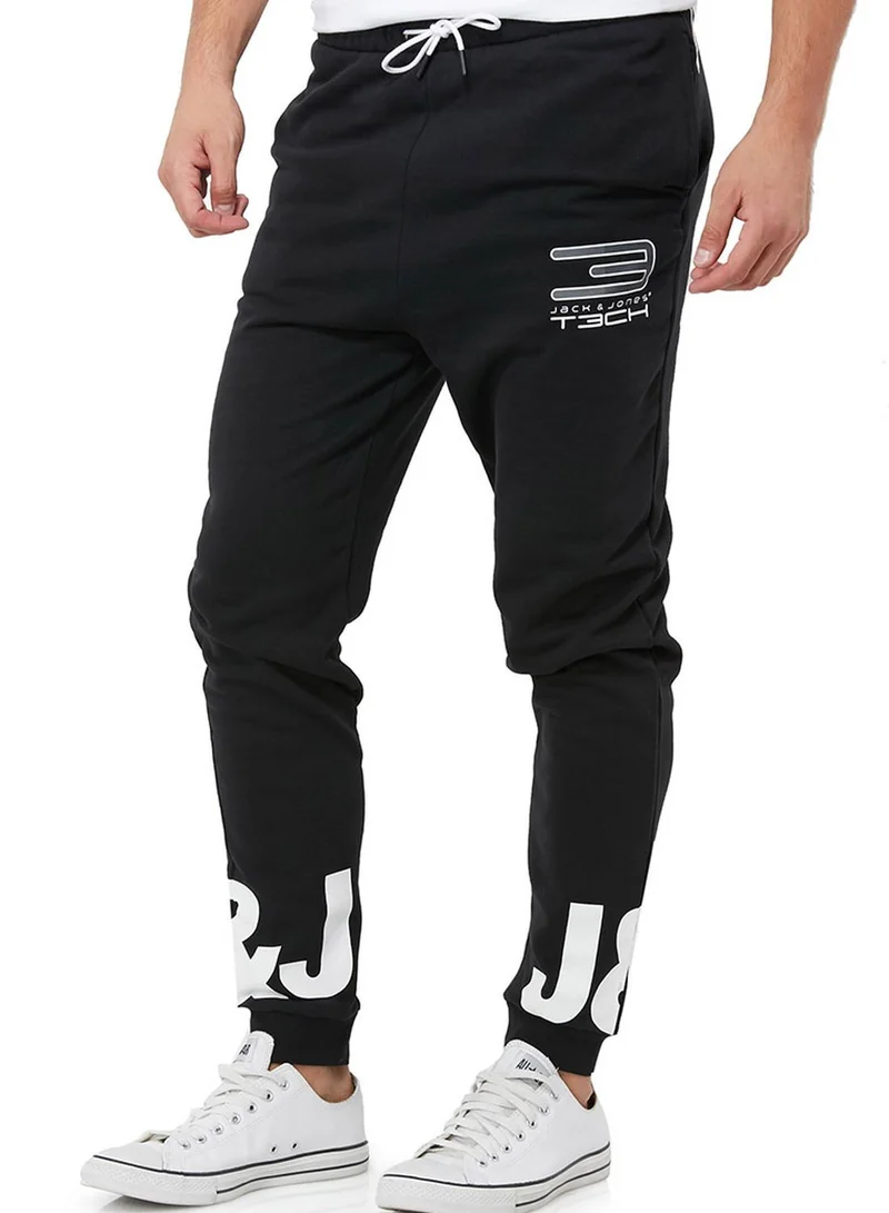 JACK & JONES Nightfall Logo Sweatpants