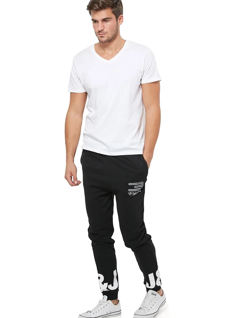 JACK & JONES Nightfall Logo Sweatpants