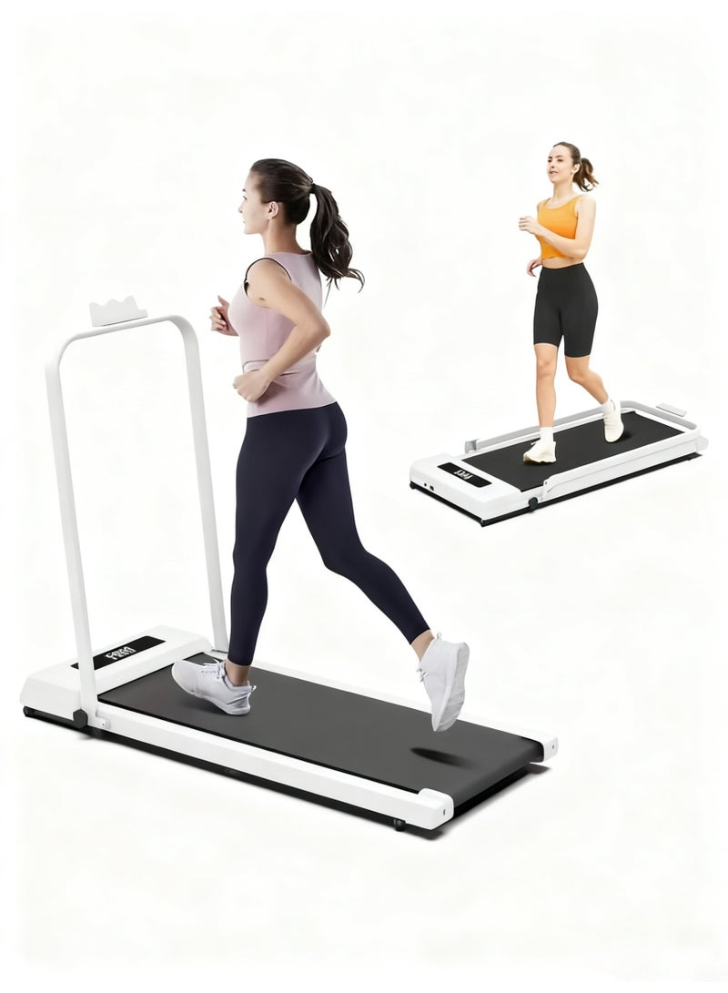 إي تي جي مشاية كهربائية قابلة للطي للمنزل - سرعة قابلة للتعديل 1-10 كم/ساعة، محرك 0.75 حصان هادئ، تحمل حتى 110 كجم - Image 1