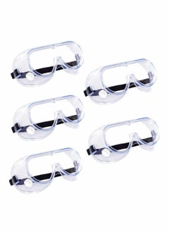 KASTWAVE 5 Pack Clear Protective Glasses Goggles Eye Safety Glasses for Construction  - Image 1
