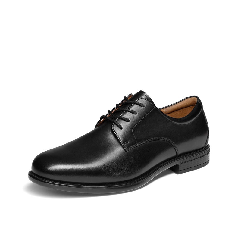 Bruno Marc Men's Classic Leather Dress Shoes Comfort Oxfords Business Formal Lace Up Shoes,Size 13,Black,SBOX26007M - Image 1