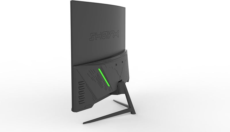 SHARX 24" Gaming Monitor, 180hz Refresh Rate, 1ms (MPRT) Response Time, Curved VA, 2.1HDMI, Back Light Sync, Fixed Stand, Free Sync, G-Sync Compatible. - Image 2