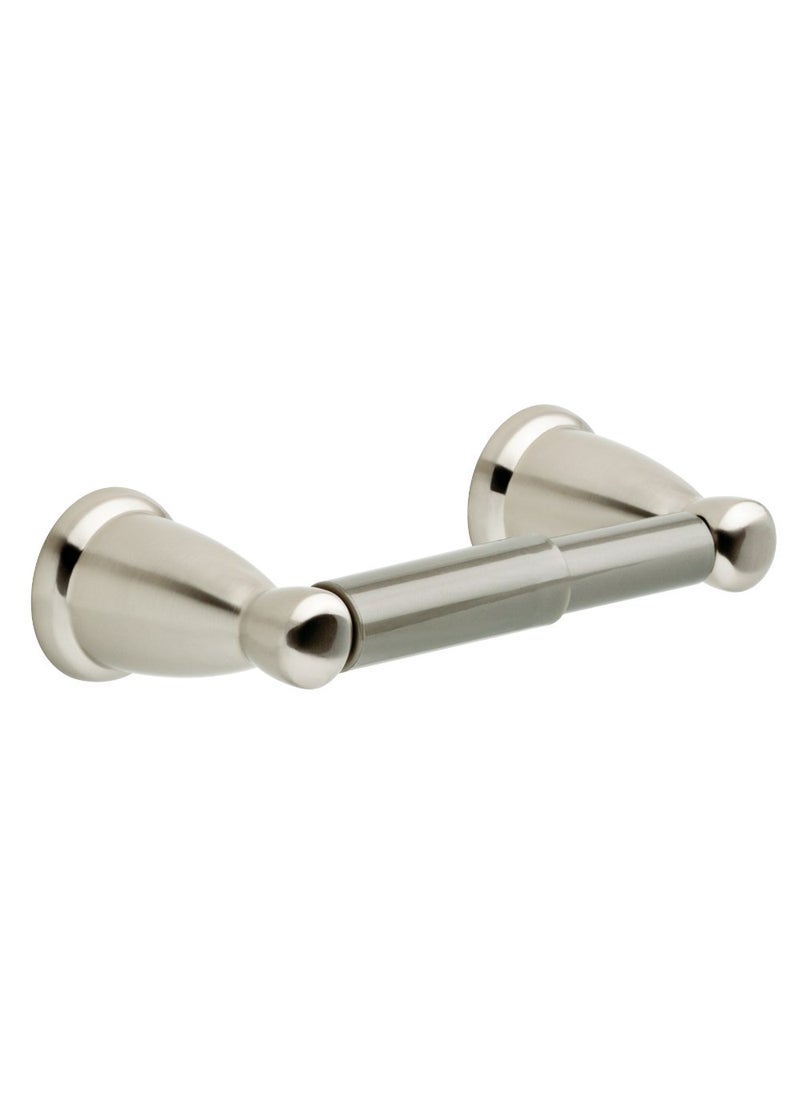 Franklin Brass Franklin Brass Kinla (1-Pack) Toilet Paper Holder Satin Nickel Tissue Roll Holder for Bathroom Organization and Storage Spring-Loaded Toilet Tissue Holder Wall Bathroom Accessories KIN50-SN1  - Image 1